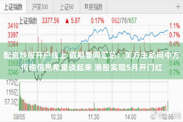 配资炒股开户线上 假期要闻汇总:美方主动向中方传递信息希望谈起来 港股实现5月开门红