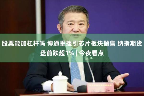 股票能加杠杆吗 博通重挫引芯片板块抛售 纳指期货盘前跌超1% | 今夜看点