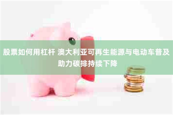 股票如何用杠杆 澳大利亚可再生能源与电动车普及 助力碳排持续下降