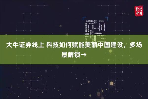 大牛证券线上 科技如何赋能美丽中国建设，多场景解锁→
