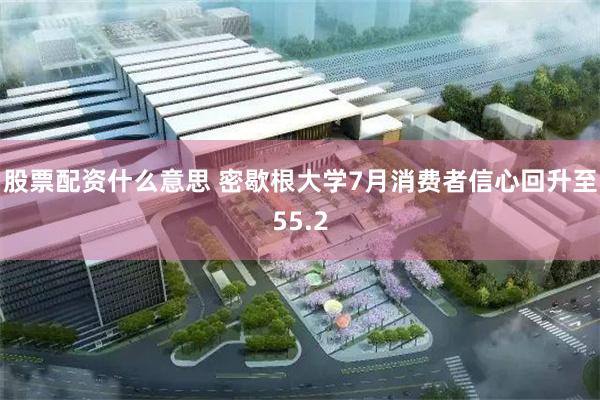 股票配资什么意思 密歇根大学7月消费者信心回升至55.2