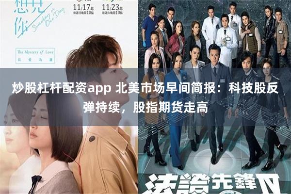 炒股杠杆配资app 北美市场早间简报：科技股反弹持续，股指期货走高