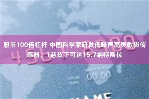 股市100倍杠杆 中国科学家研发低噪声高灵敏磁传感器,1赫兹下可达15.7纳特斯拉